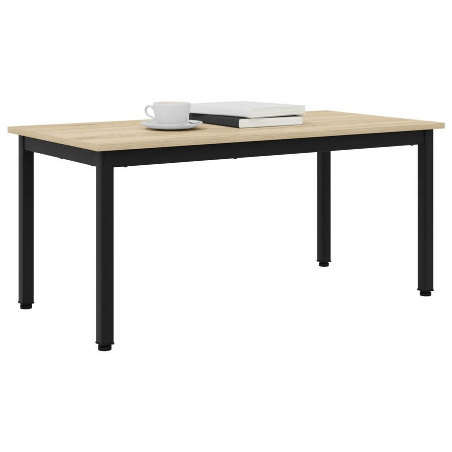 Salontafel Sonoma 100 x 50 x 45 cm Bewerkt hout