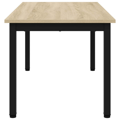 Salontafel Sonoma 100 x 50 x 45 cm Bewerkt hout