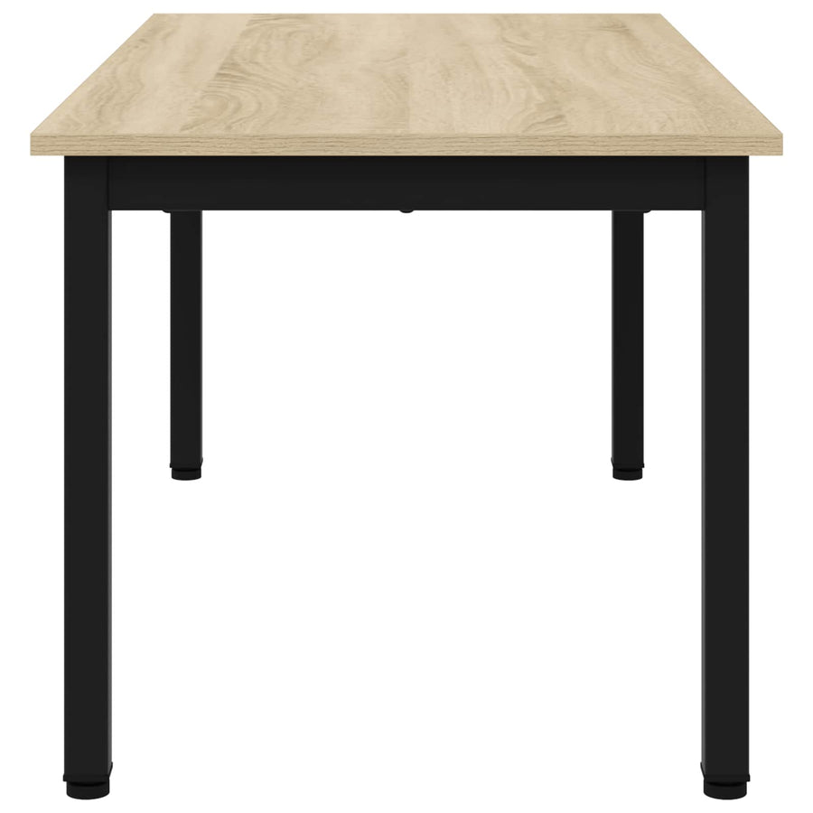 Salontafel Sonoma 100 x 50 x 45 cm Bewerkt hout