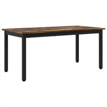 Salontafel Rook Eik 100 x 50 x 45 cm Bewerkt hout