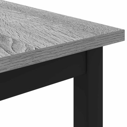 Salontafel Grijs Sonoma 100 x 50 x 45 cm Bewerkt hout