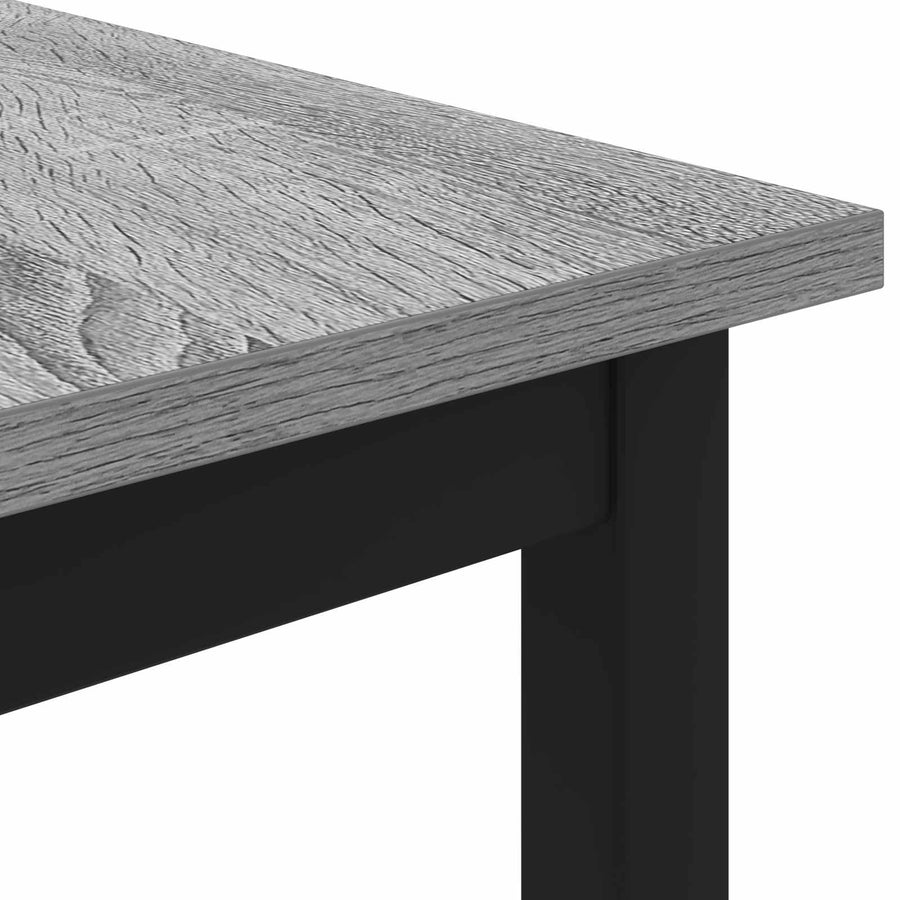 Salontafel Grijs Sonoma 100 x 50 x 45 cm Bewerkt hout