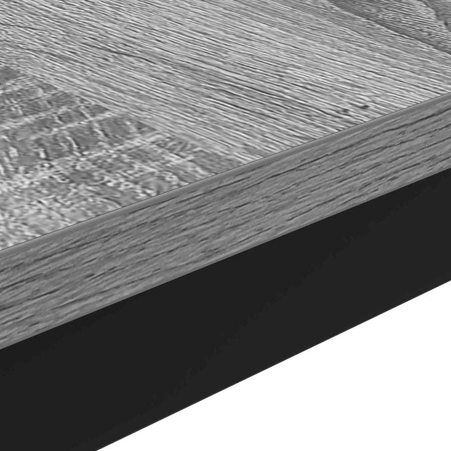 Salontafel Grijs Sonoma 100 x 50 x 45 cm Bewerkt hout