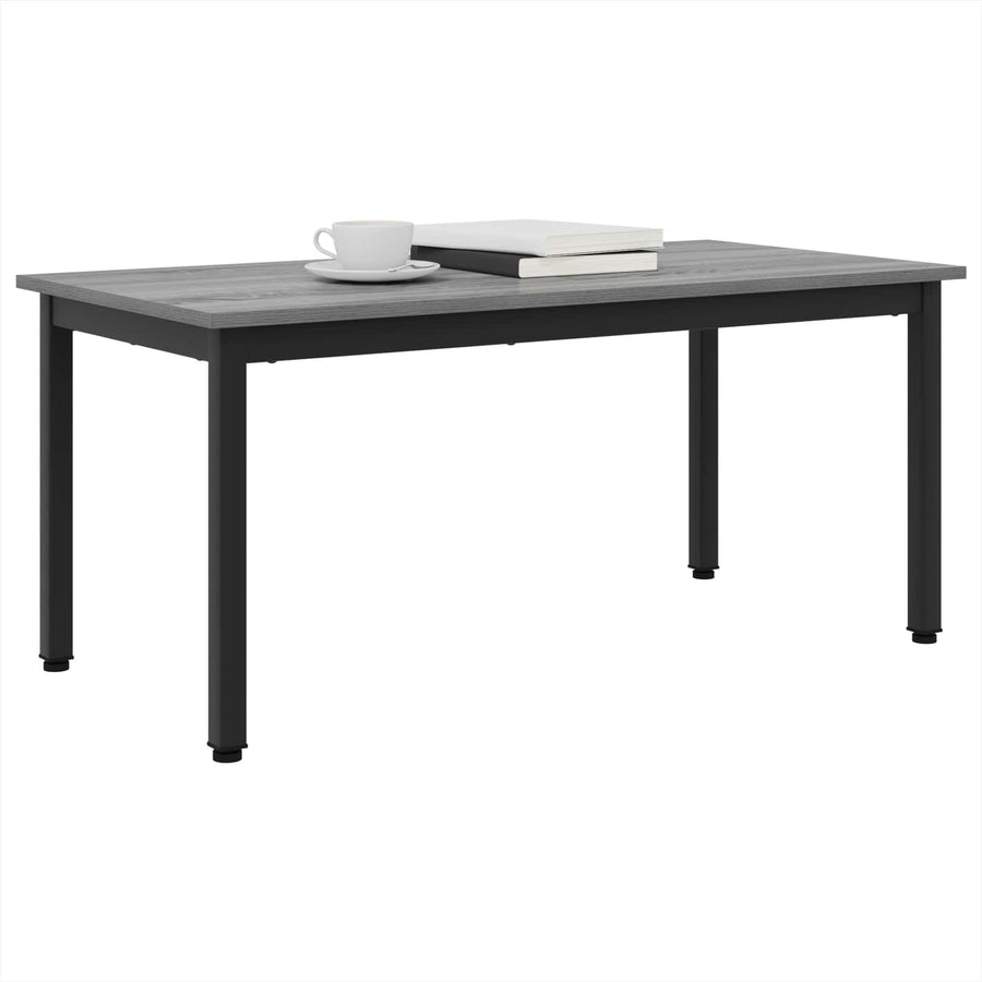 Salontafel Grijs Sonoma 100 x 50 x 45 cm Bewerkt hout