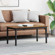 Salontafel 100x50x45 cm oud hout bewerkt hout