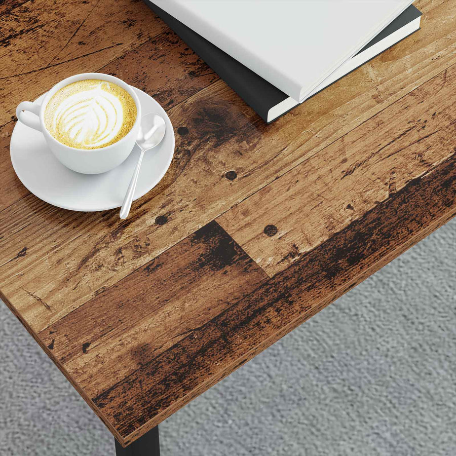 Salontafel Oudhout 100 x 50 x 45 cm Bewerkt hout