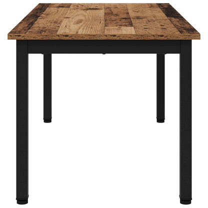 Salontafel Oudhout 100 x 50 x 45 cm Bewerkt hout