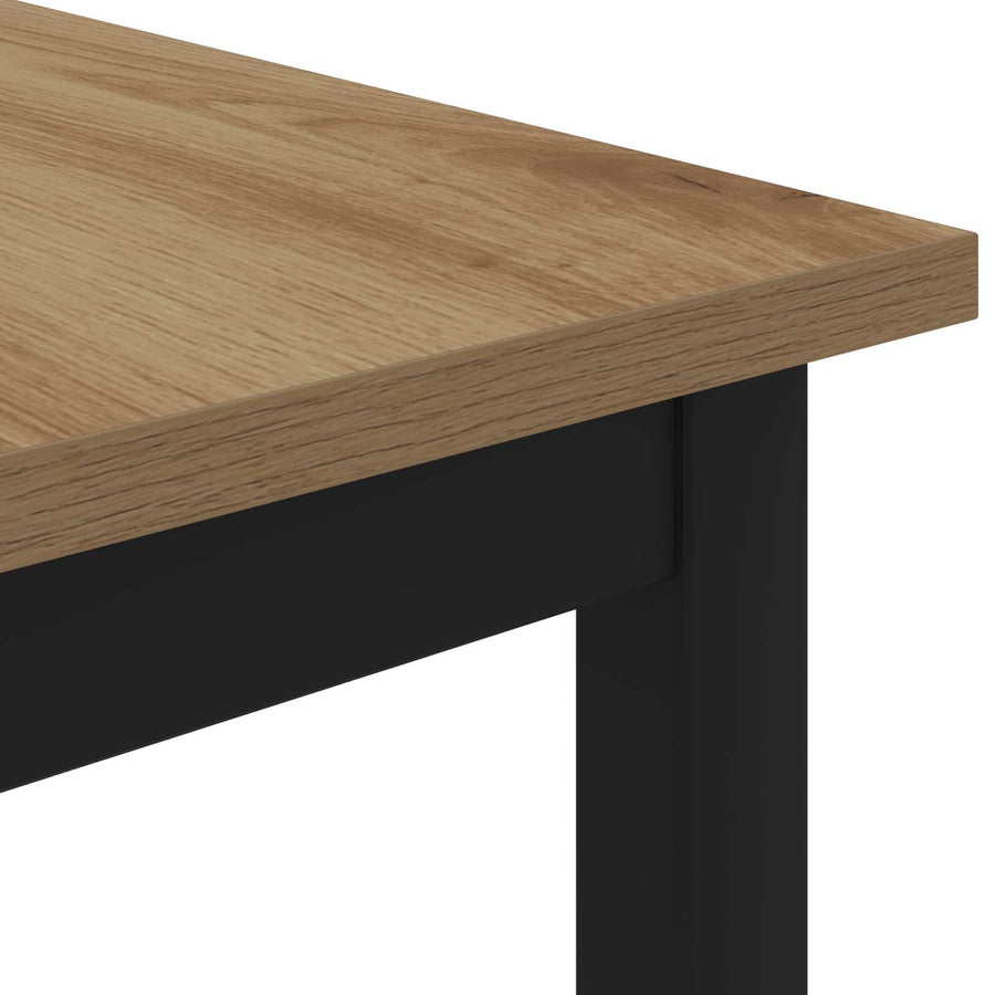 Salontafel Ambachtelijk eiken 100 x 50 x 45 cm Bewerkt hout