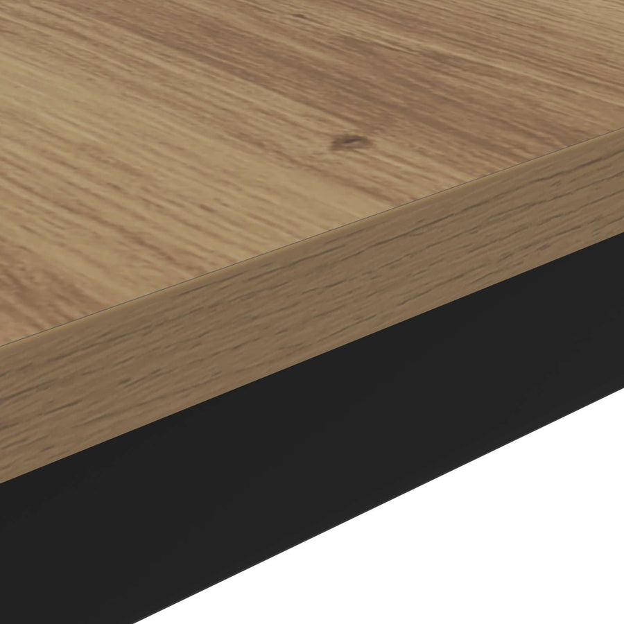Salontafel Ambachtelijk eiken 100 x 50 x 45 cm Bewerkt hout