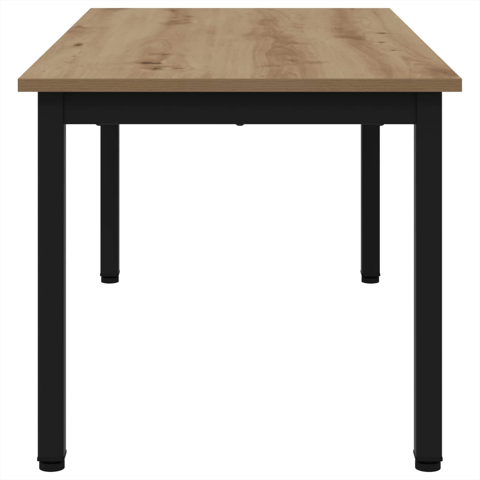 Salontafel Ambachtelijk eiken 100 x 50 x 45 cm Bewerkt hout