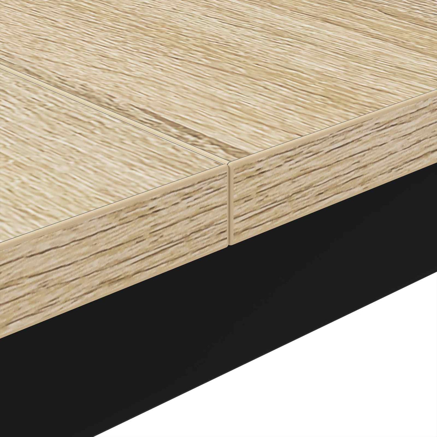 Salontafel Sonoma 80 x 80 x 45 cm Bewerkt hout
