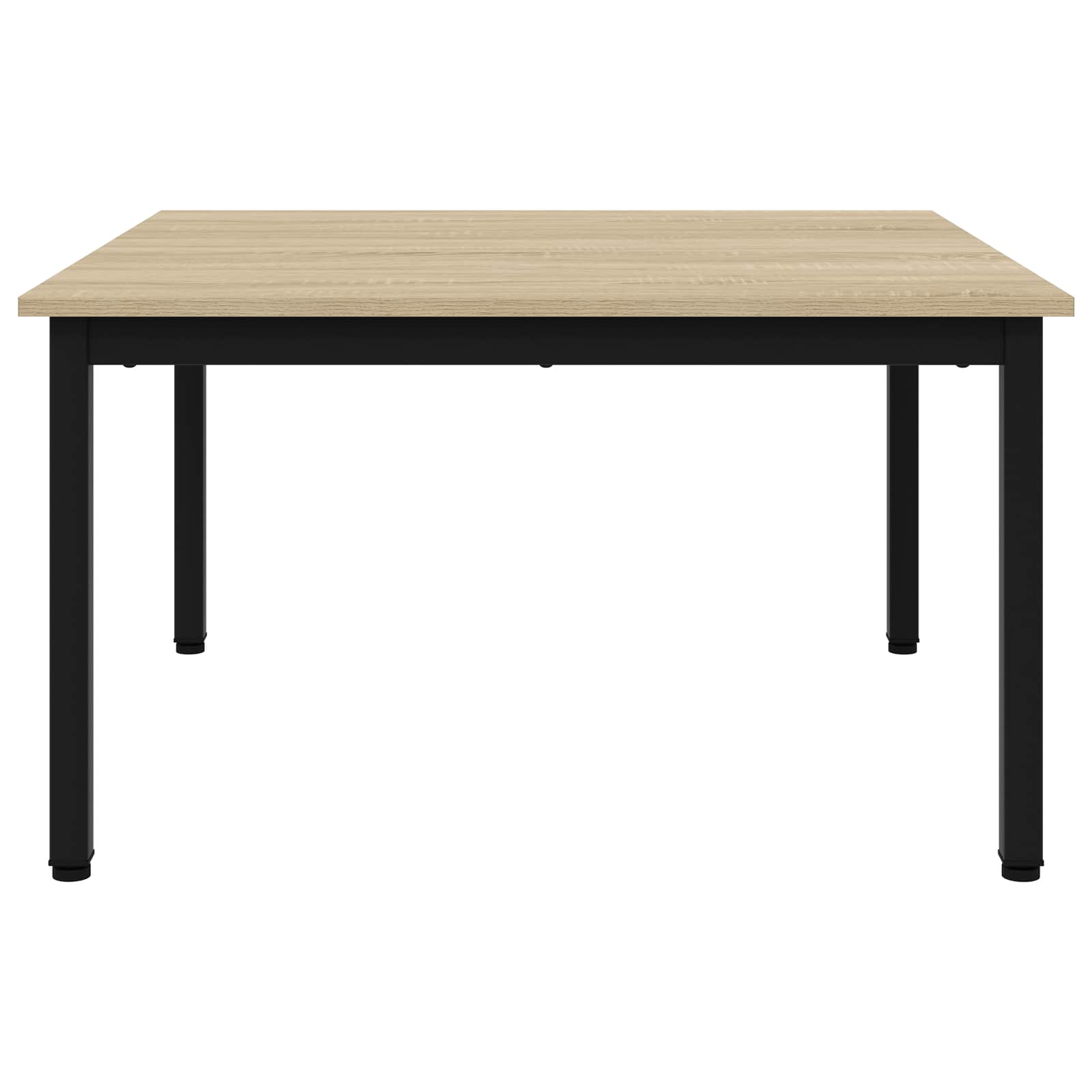 Salontafel Sonoma 80 x 80 x 45 cm Bewerkt hout