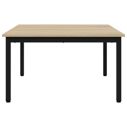 Salontafel Sonoma 80 x 80 x 45 cm Bewerkt hout