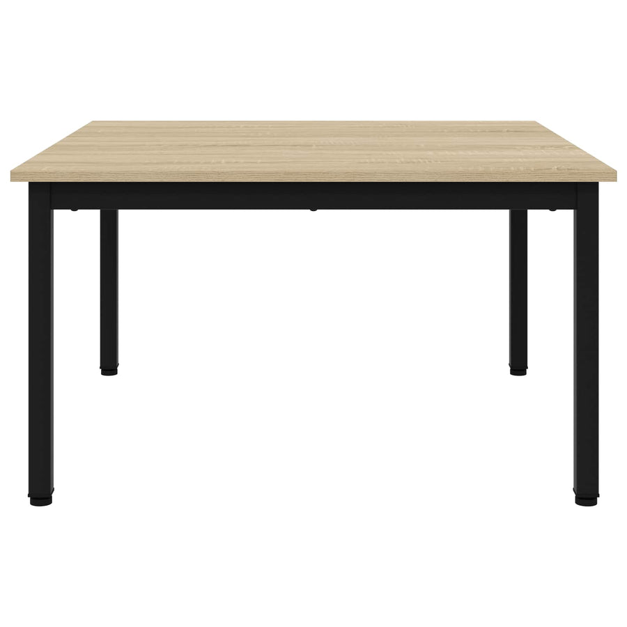 Salontafel Sonoma 80 x 80 x 45 cm Bewerkt hout
