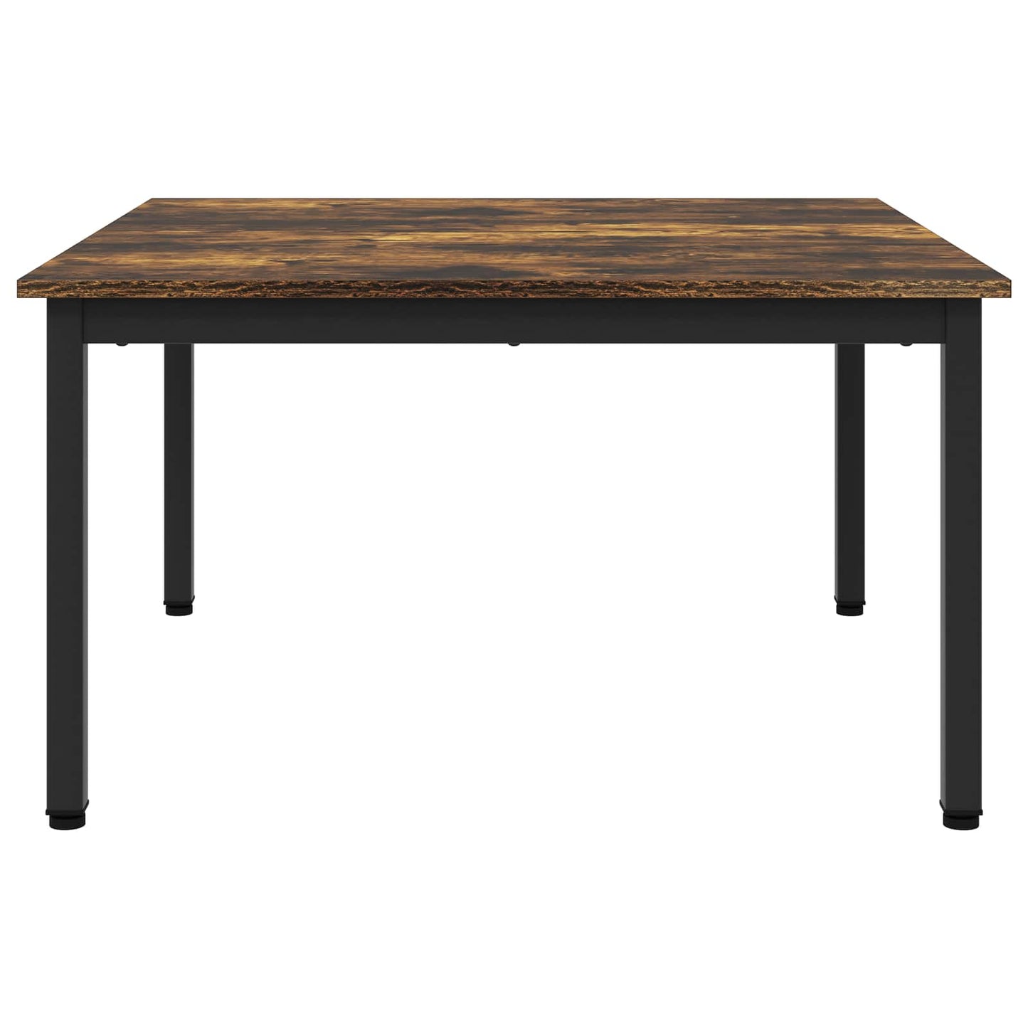 Salontafel Rook Eik 80 x 80 x 45 cm Bewerkt hout