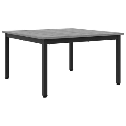 Salontafel Grijs Sonoma 80 x 80 x 45 cm Bewerkt hout