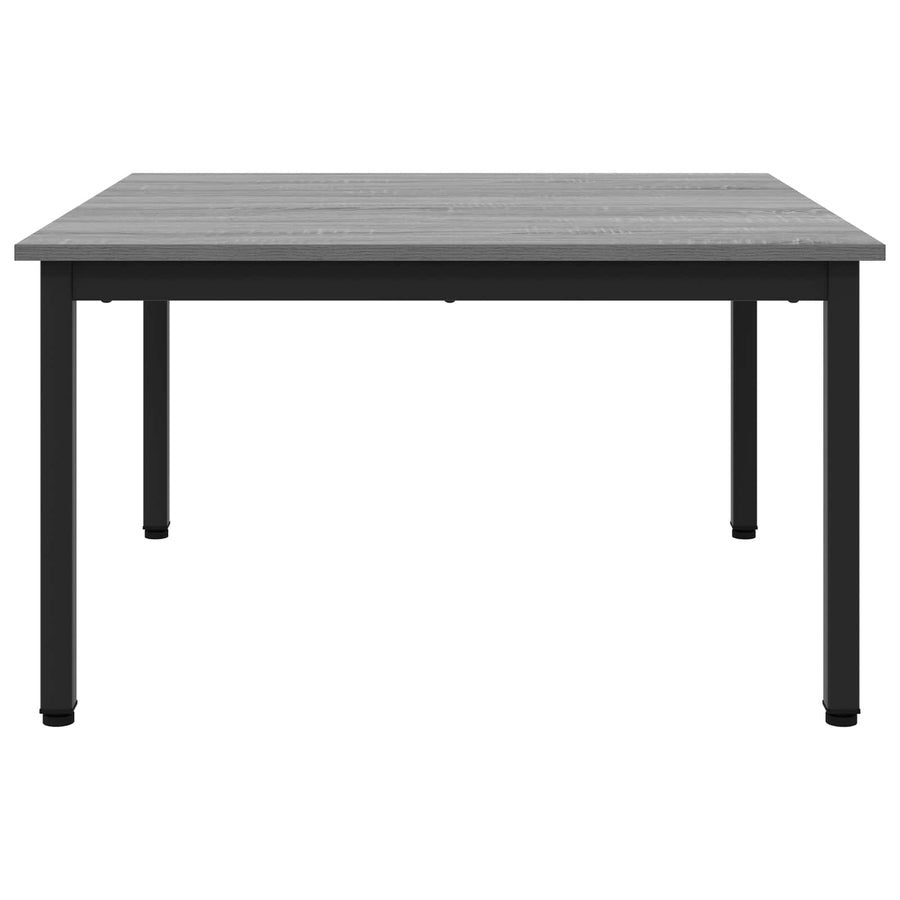 Salontafel Grijs Sonoma 80 x 80 x 45 cm Bewerkt hout