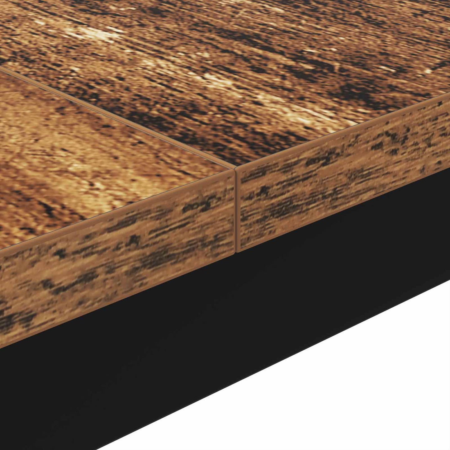 Salontafel Oudhout 80 x 80 x 45 cm Bewerkt hout