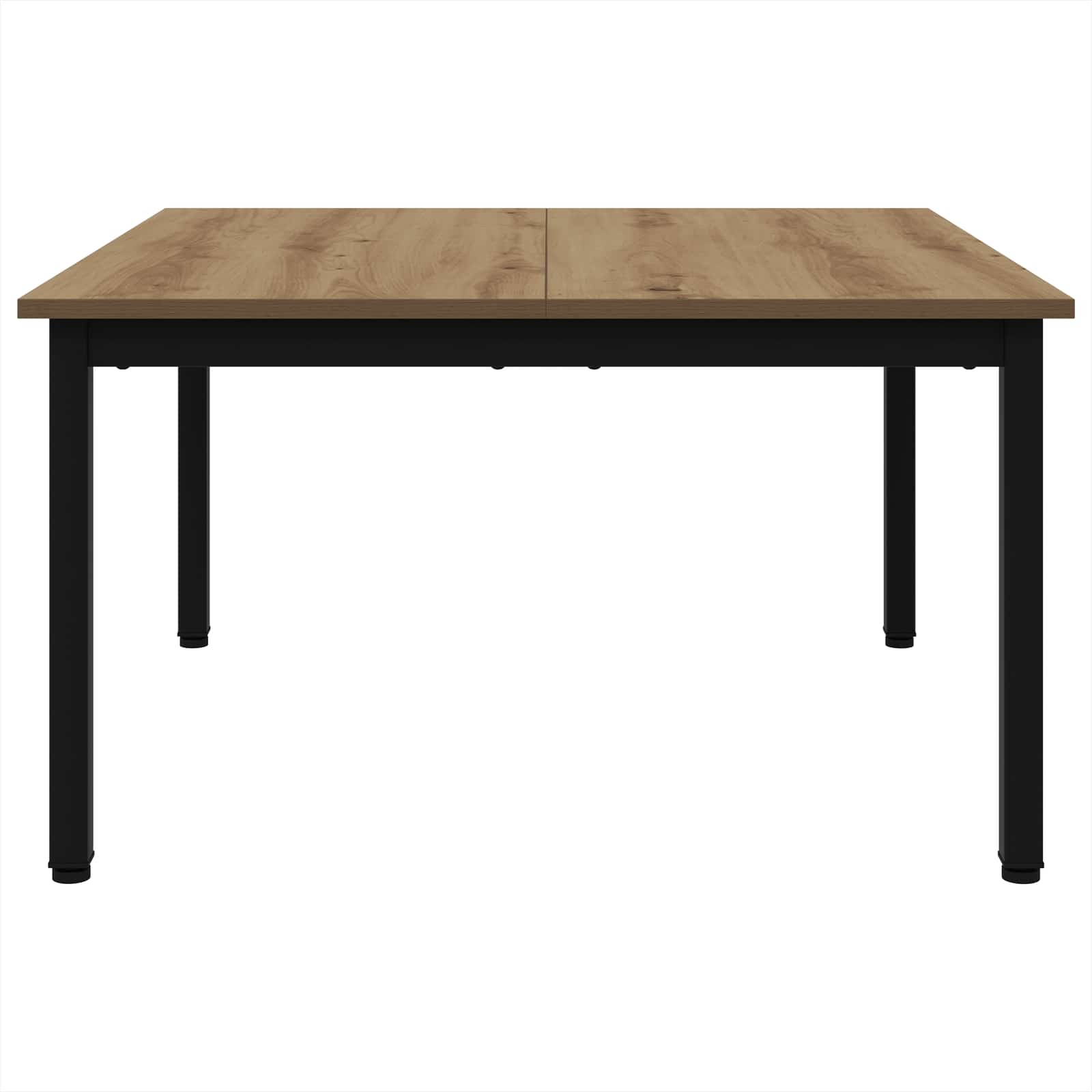 Salontafel Ambachtelijk eiken 80 x 80 x 45 cm Bewerkt hout