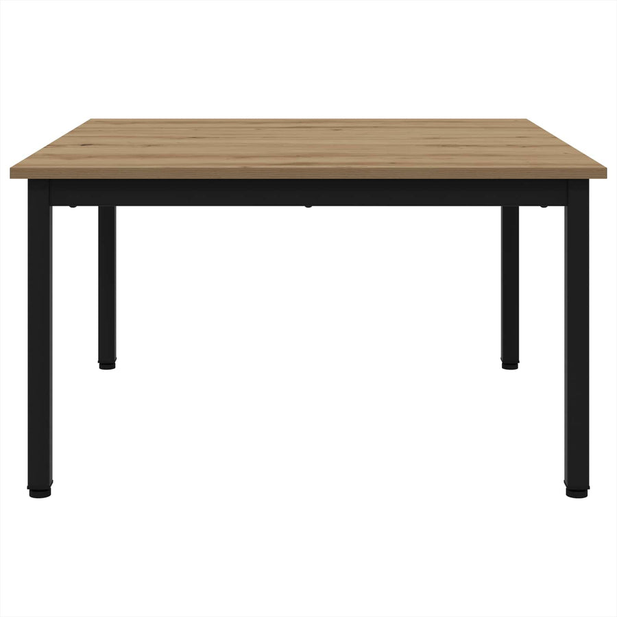 Salontafel Ambachtelijk eiken 80 x 80 x 45 cm Bewerkt hout