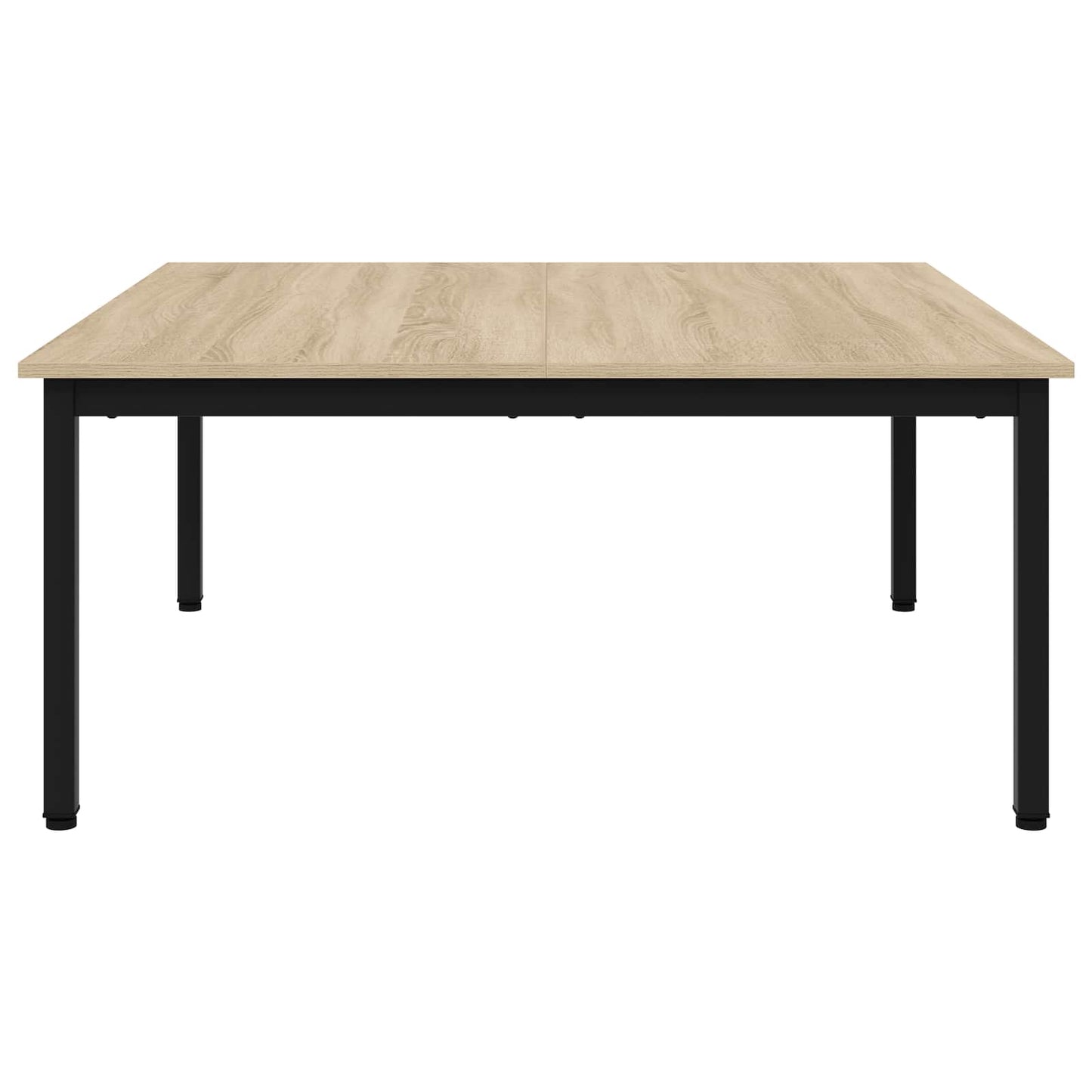 Salontafel Sonoma 100 x 100 x 45 cm Bewerkt hout