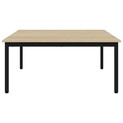 Salontafel Sonoma 100 x 100 x 45 cm Bewerkt hout