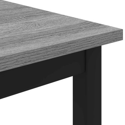 Salontafel Grijs Sonoma 100 x 100 x 45 cm Bewerkt hout