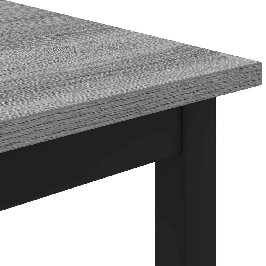 Salontafel Grijs Sonoma 100 x 100 x 45 cm Bewerkt hout