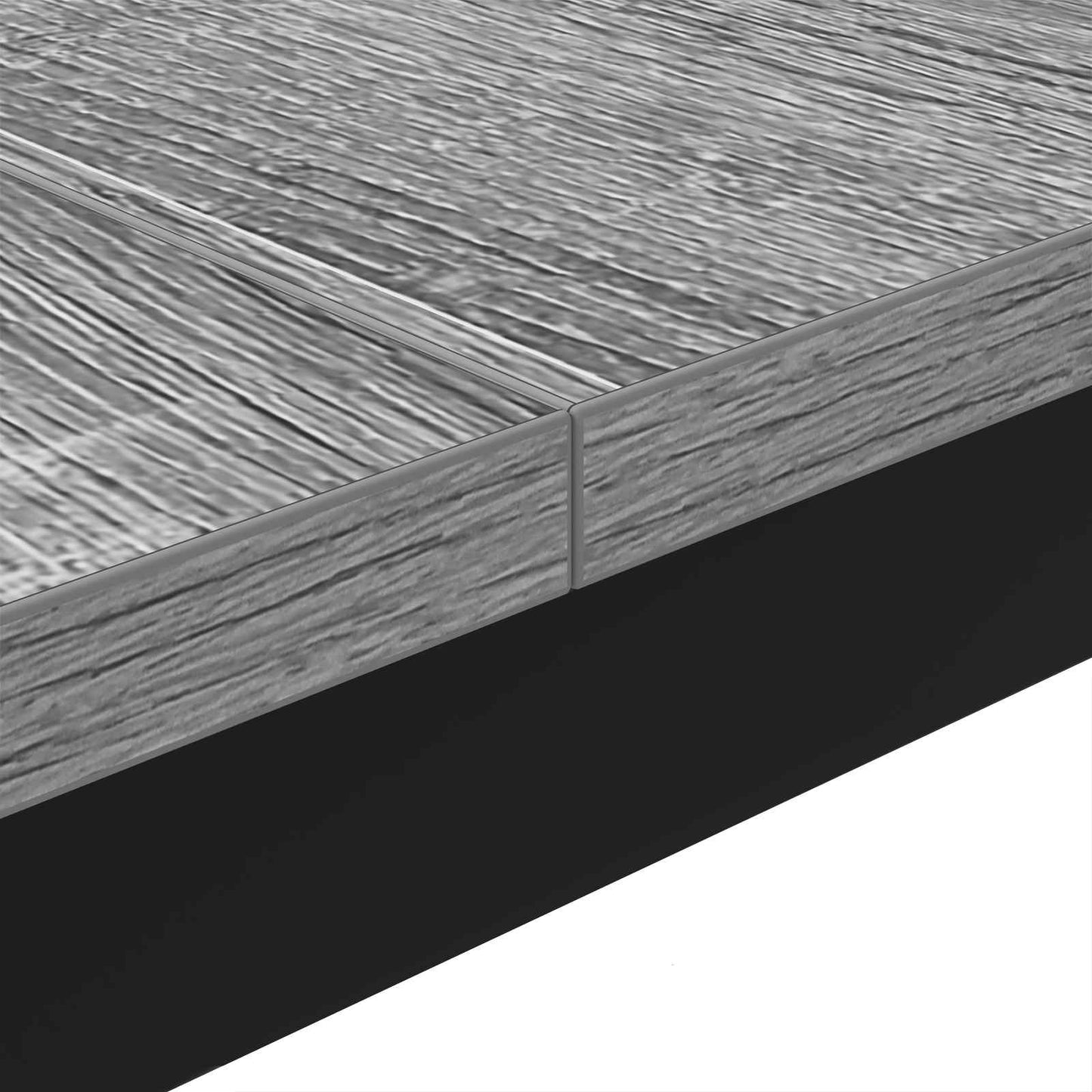 Salontafel Grijs Sonoma 100 x 100 x 45 cm Bewerkt hout
