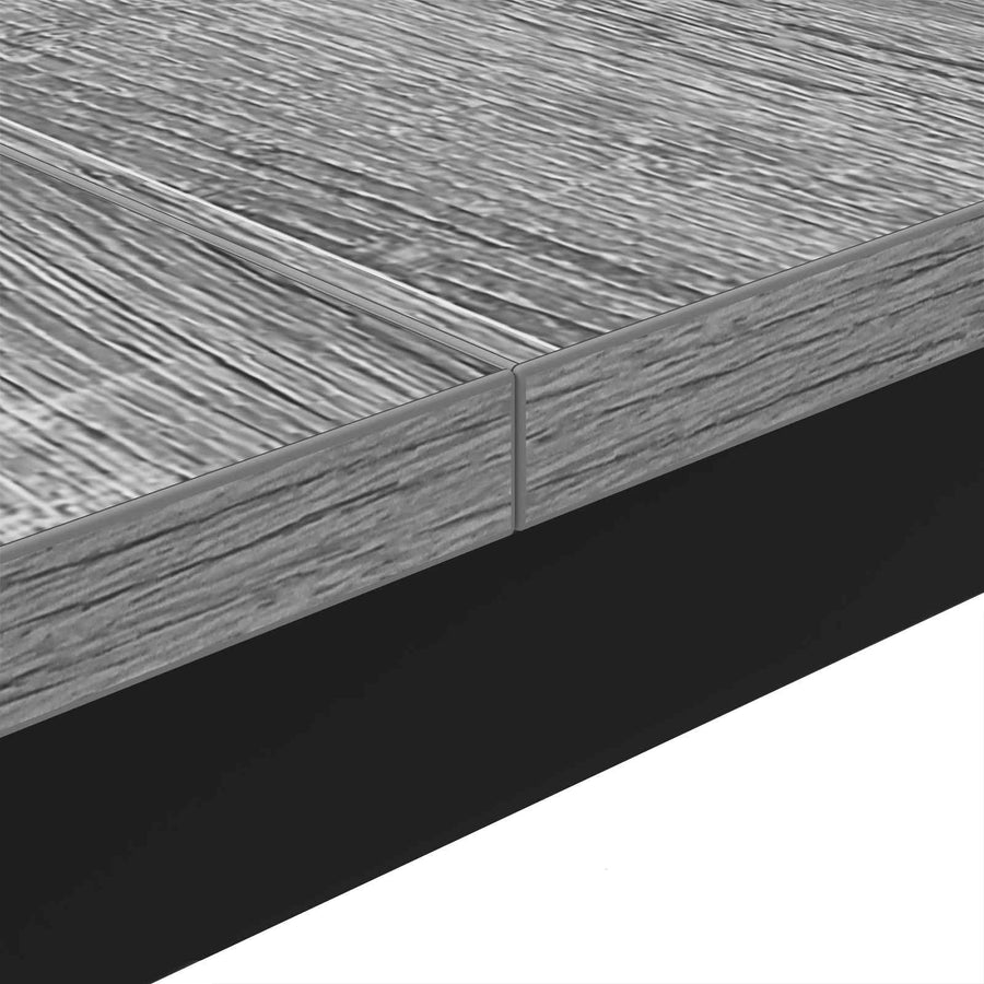 Salontafel Grijs Sonoma 100 x 100 x 45 cm Bewerkt hout