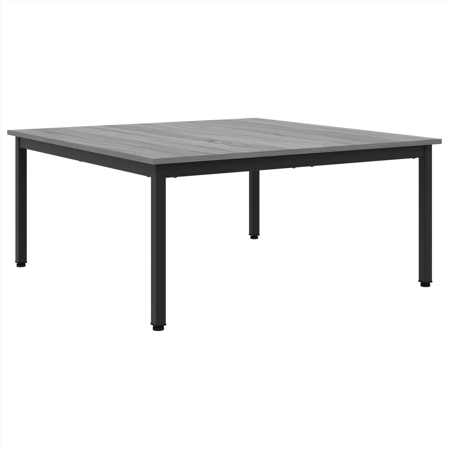Salontafel Grijs Sonoma 100 x 100 x 45 cm Bewerkt hout