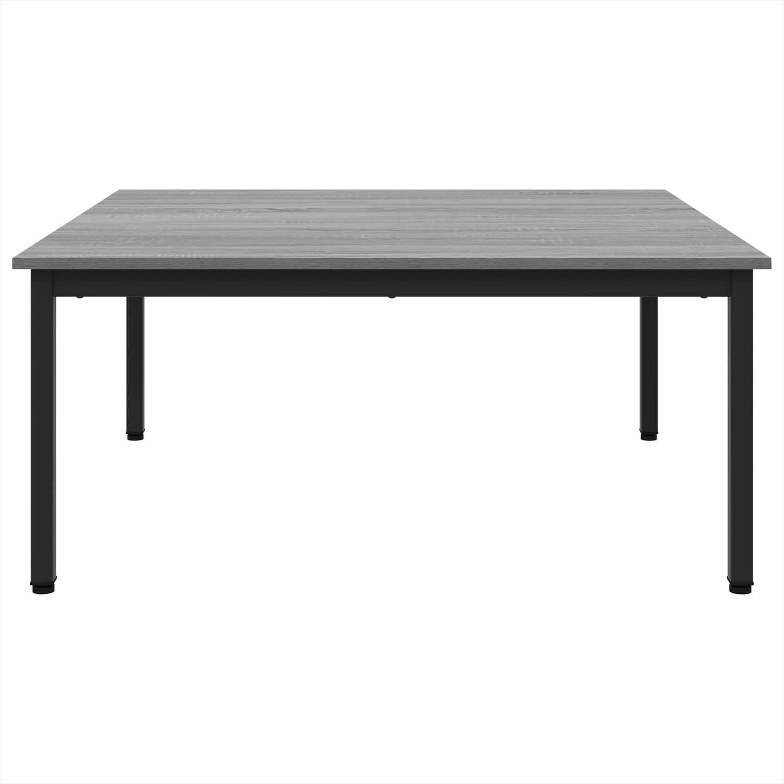 Salontafel Grijs Sonoma 100 x 100 x 45 cm Bewerkt hout