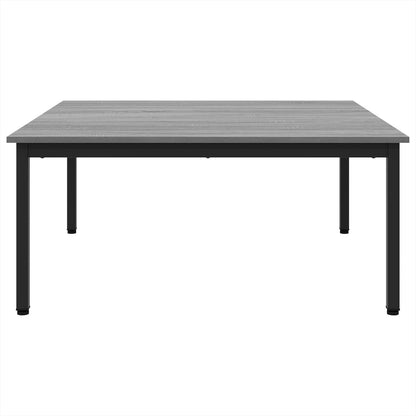 Salontafel Grijs Sonoma 100 x 100 x 45 cm Bewerkt hout