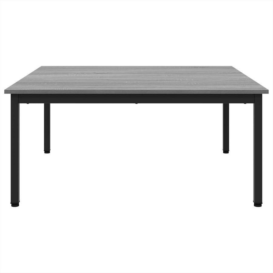 Salontafel Grijs Sonoma 100 x 100 x 45 cm Bewerkt hout