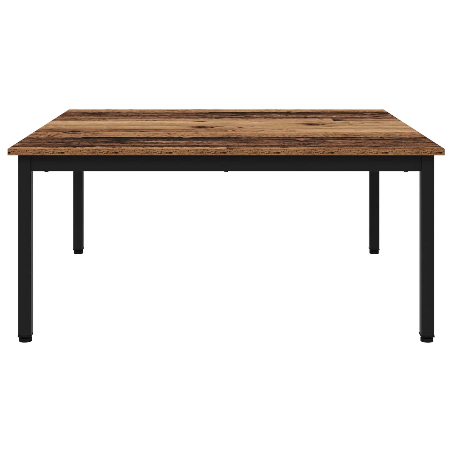 Salontafel Oudhout 100 x 100 x 45 cm Bewerkt hout