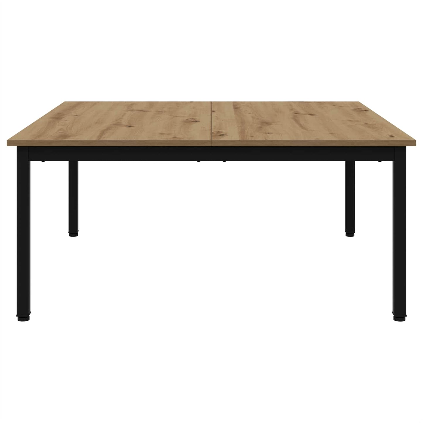Salontafel Ambachtelijk eiken 100 x 100 x 45 cm Bewerkt hout