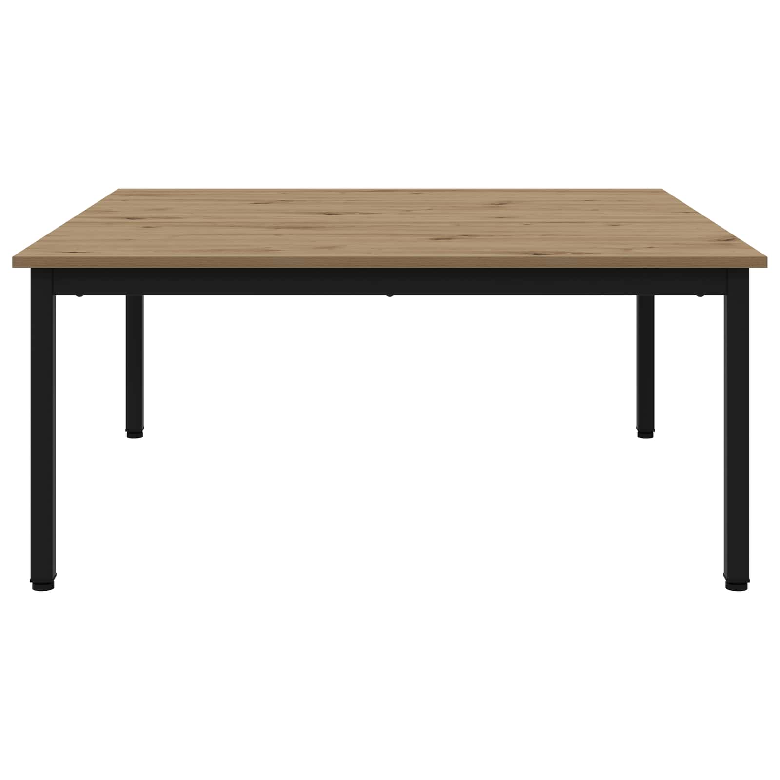 Salontafel Ambachtelijk eiken 100 x 100 x 45 cm Bewerkt hout