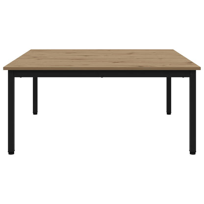 Salontafel Ambachtelijk eiken 100 x 100 x 45 cm Bewerkt hout
