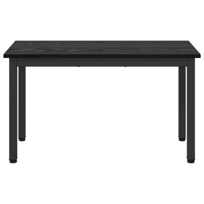 Bank Zwart Eiken 80 x 35 x 45 cm Bewerkt hout