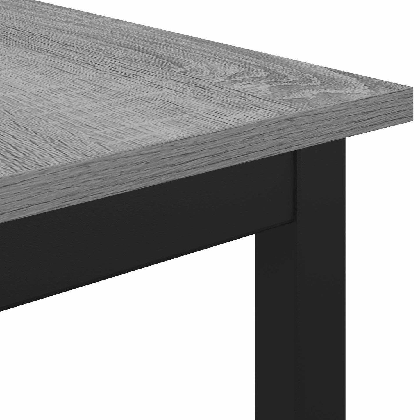 Bank Grijs Sonoma 80 x 35 x 45 cm Bewerkt hout