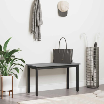 Bank Grijs Sonoma 80 x 35 x 45 cm Bewerkt hout