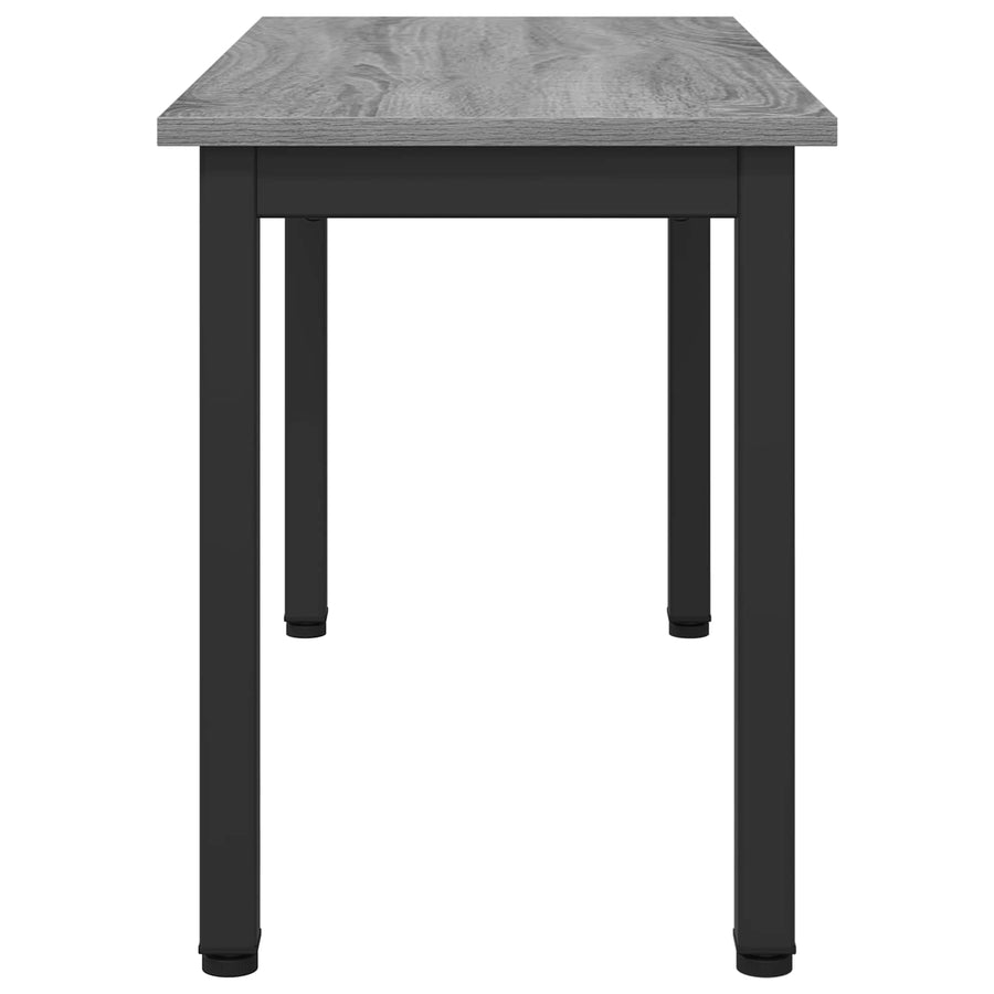 Bank Grijs Sonoma 80 x 35 x 45 cm Bewerkt hout