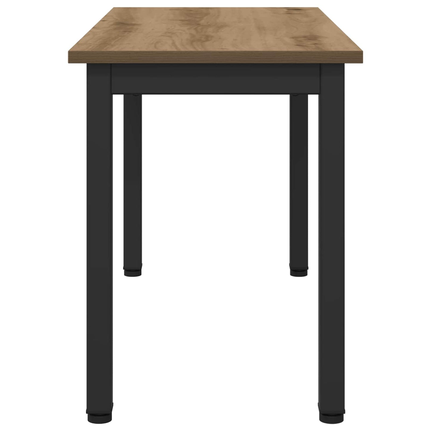 Bank Ambachtelijk eiken 80 x 35 x 45 cm Bewerkt hout