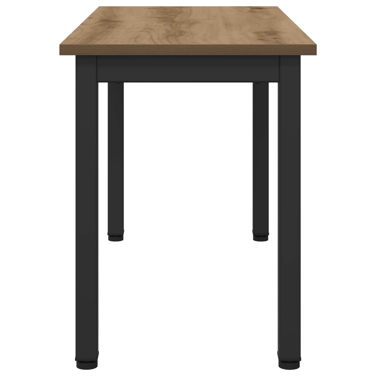 Bank Ambachtelijk eiken 80 x 35 x 45 cm Bewerkt hout