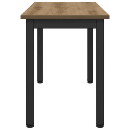 Bank Ambachtelijk eiken 80 x 35 x 45 cm Bewerkt hout