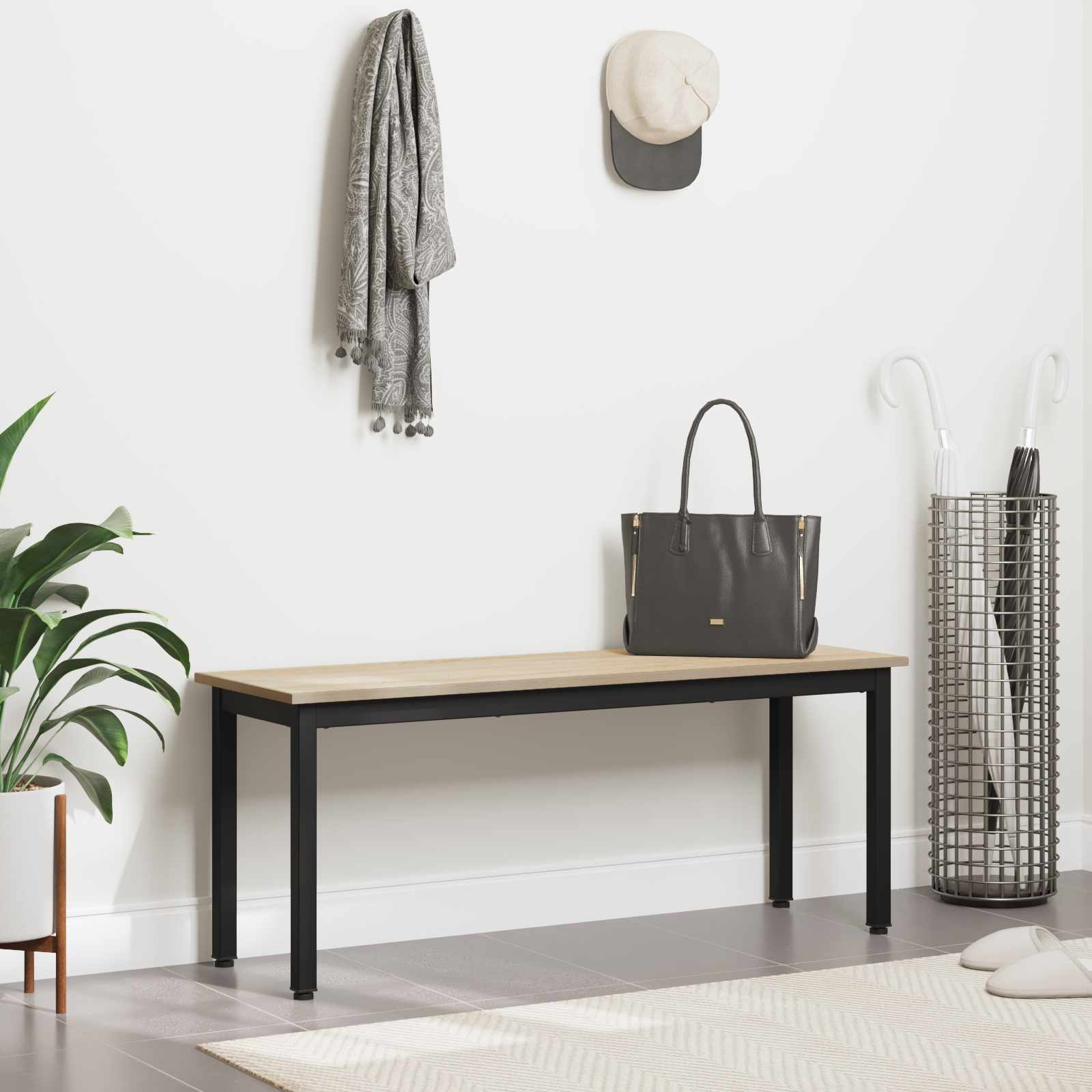 Bank Sonoma 110 x 35 x 45 cm Bewerkt hout