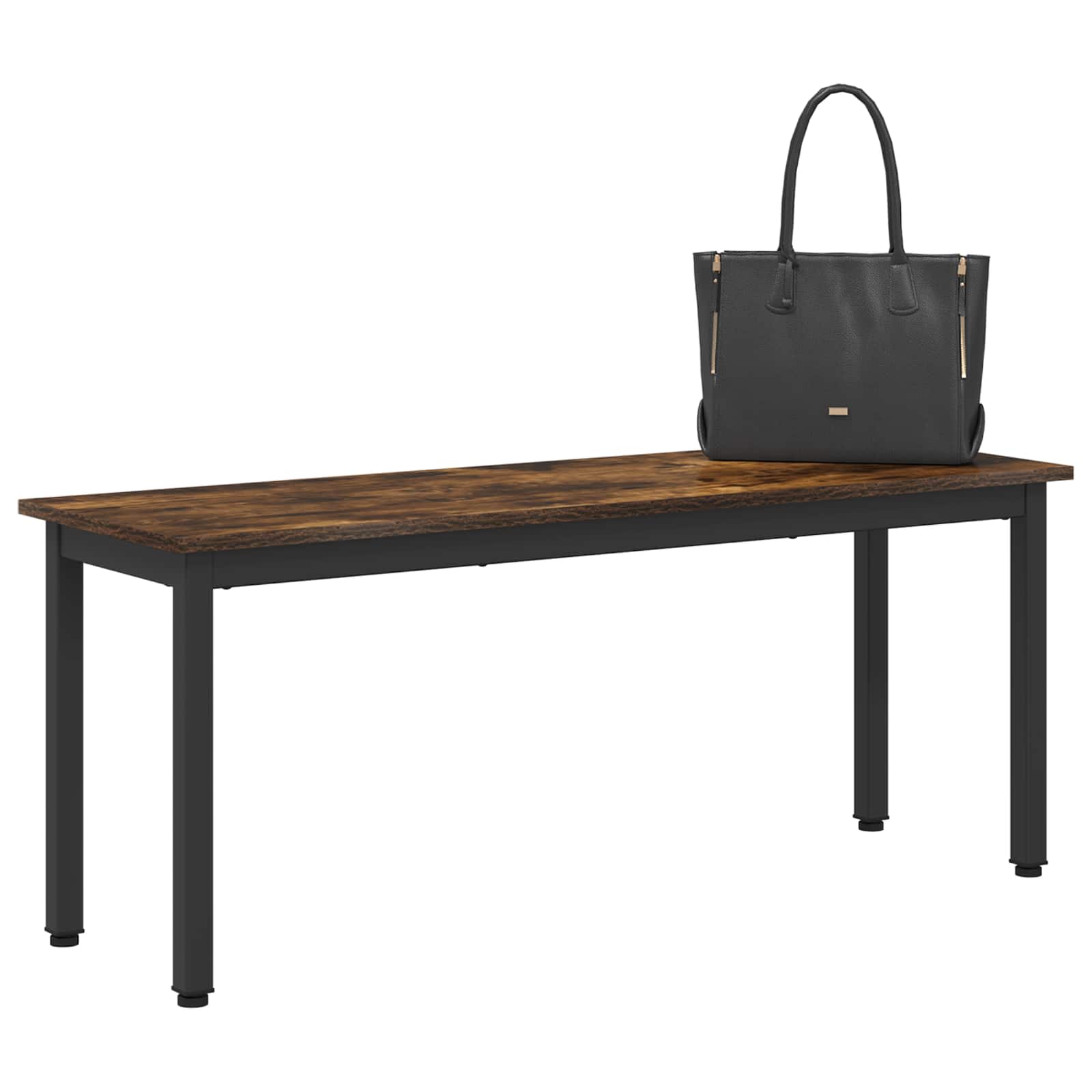 Bank Rook Eik 110 x 35 x 45 cm Bewerkt hout