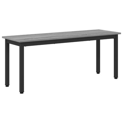 Bank Grijs Sonoma 110 x 35 x 45 cm Bewerkt hout