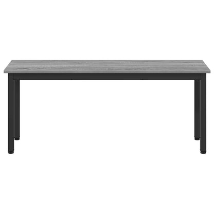 Bank Grijs Sonoma 110 x 35 x 45 cm Bewerkt hout