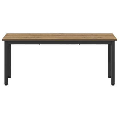 Bank Ambachtelijk eiken 110 x 35 x 45 cm Bewerkt hout